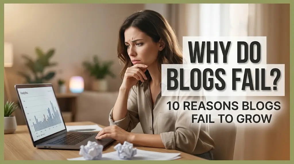 Why Do Blogs Fail 10 Reasons Blogs Fail to Grow