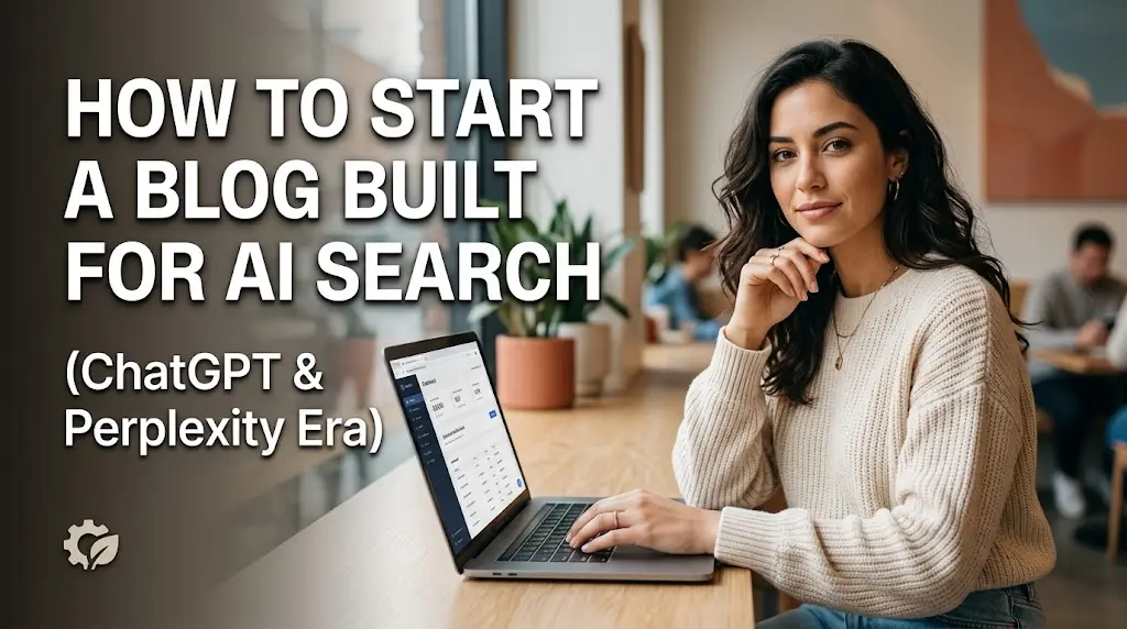 How to Start a Blog Built for AI Search (ChatGPT & Perplexity Era)